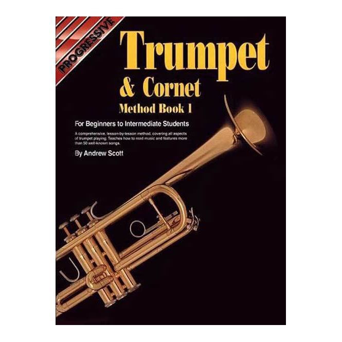 Progressive KPTR1BK Trumpet & Cornet Method Book 1 - 69269