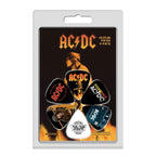 Perris LPACDC4 AC/DC Licensed Guitar Pick Packs - 6 in a pack