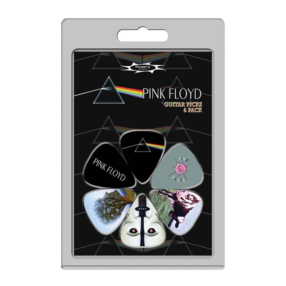 Perris  LPPF1 ''Pink Floyd'' Licensed Guitar Pick Packs - 6 Pack