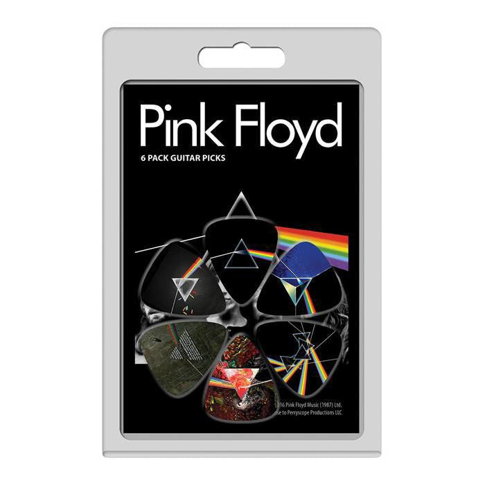 Perris ''Pink Floyd'' Licensed Guitar Pick Packs - 6 in a pack