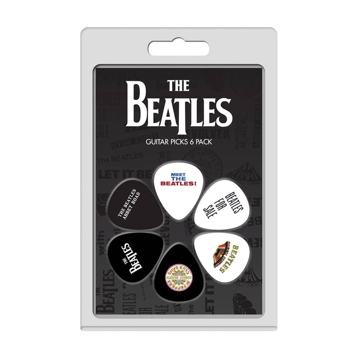 Perris  LPTB1 ''The Beatles'' Licensed Guitar Pick Packs - 6 in a pack