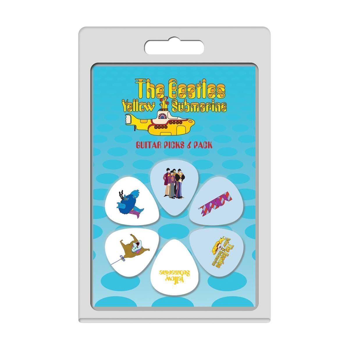 Perris LPTB3 The Beatles Licensed Guitar Pick Packs - 6 pack