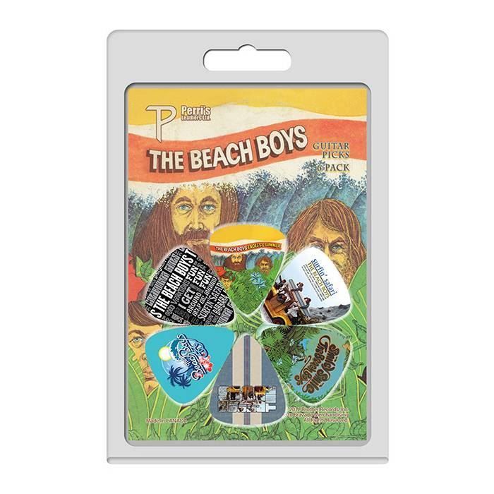 Perris LPTBB1 Beach Boys Licensed Guitar Pick Packs (6-Pack)