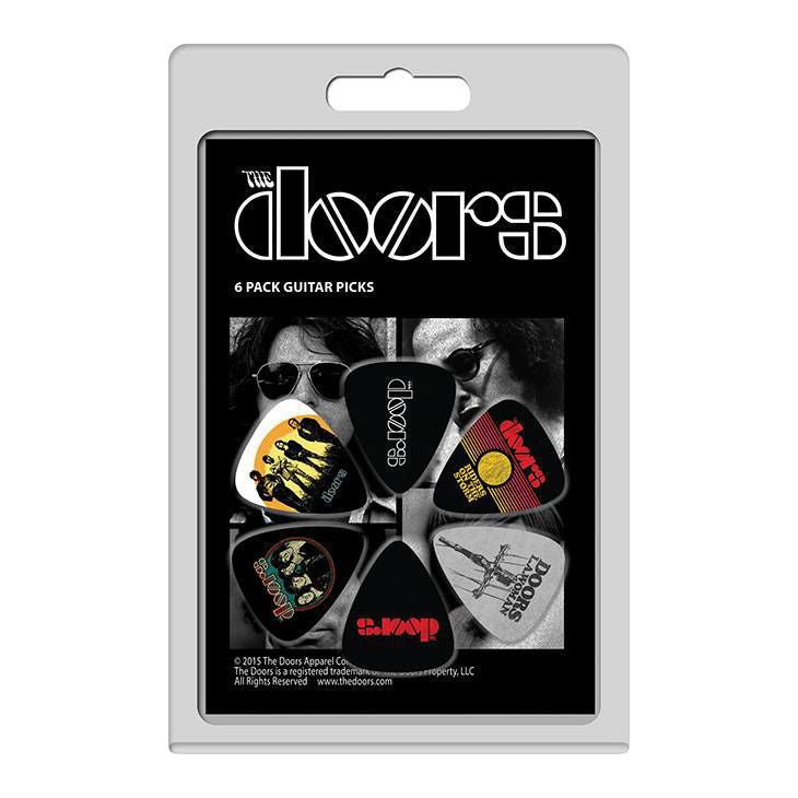 Perris LPTD1 ''The Doors'' Licensed Guitar Pick Packs - 6 in a pack