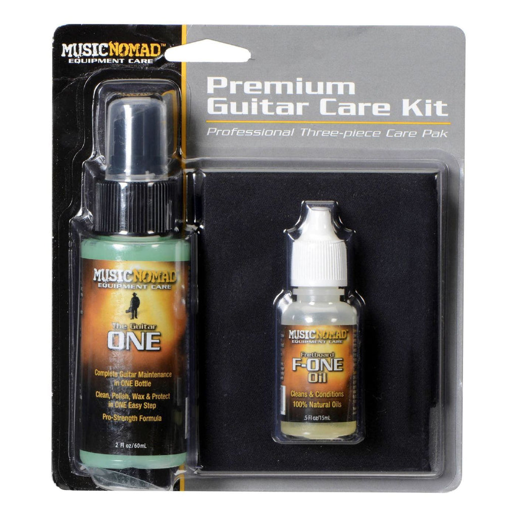 Music Nomad MN140 Premium Guitar Care Kit - 3 Pack