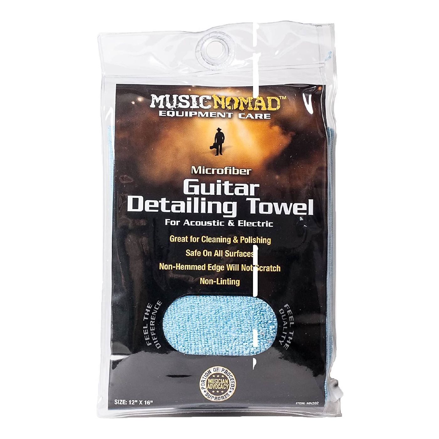 Music Nomad MN202 Microfiber Guitar Detailing Towel