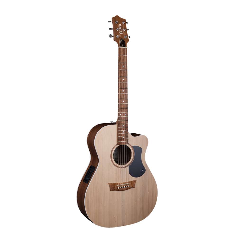 Pratley Orchestra Cutaway Acoustic Guitar with Pickup - Blackwood/Bunya