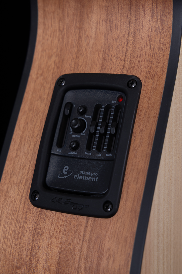 Pratley Orchestra Cutaway Acoustic Guitar with Pickup - Maple/Bunya