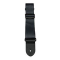 Perris PS1694 2 Black Seatbelt Style Guitar Strap with Black Leather ends