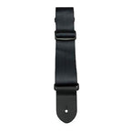 Perris PS1694 2 Black Seatbelt Style Guitar Strap with Black Leather ends