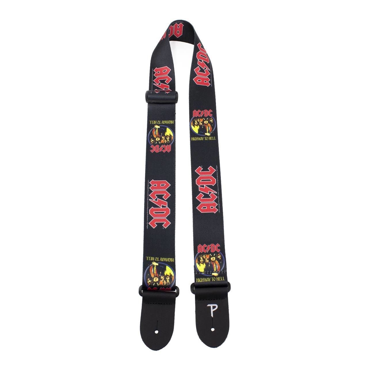 Perris 2 Inch Polyester AC/DC Licensed Guitar Strap