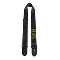 Perris 2 Polyester Elvis Presley Gold Silhouette Graphics on Black Licensed Guitar Strap