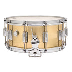 Rogers Dyna-Sonic B7 Brass Series 14x6.5 Inch Snare Drum - Natural Brass Finish