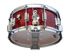 Rogers Dyna-Sonic Beavertail Series 14x6.5 Inch Snare Drum - Red Onyx