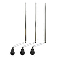 Rogers Hex Floor Tom Legs - Pack of 3