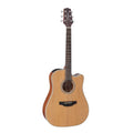 Takamine G20 Series Cutaway Dreadnought Guitar with Solid Cedar Top & Pickup