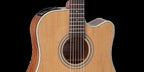 Takamine G20 Series Cutaway Dreadnought Guitar with Solid Cedar Top & Pickup