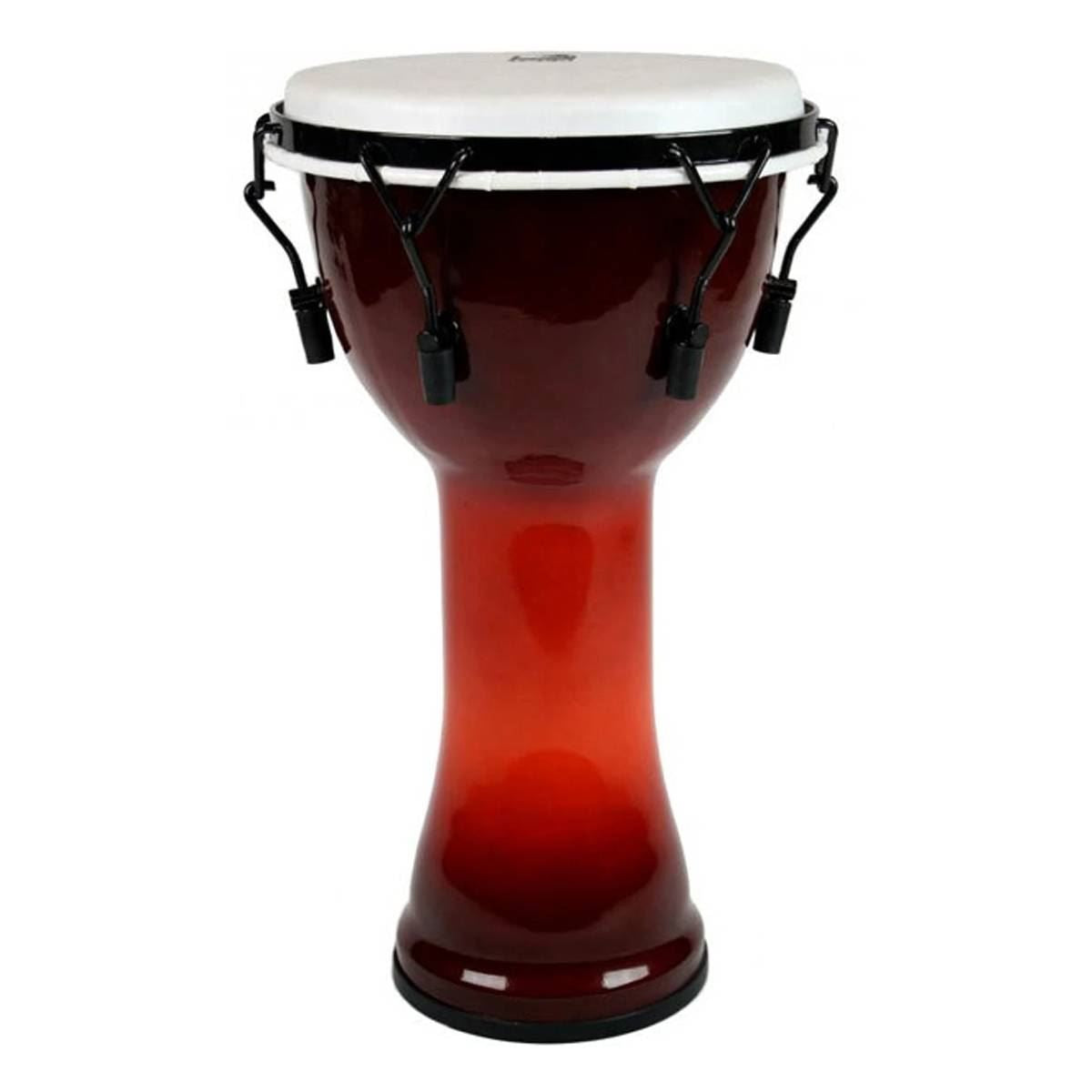 Toca Percussion Freestyle 2 Series Mech Tuned Djembe 10 in African Sunset