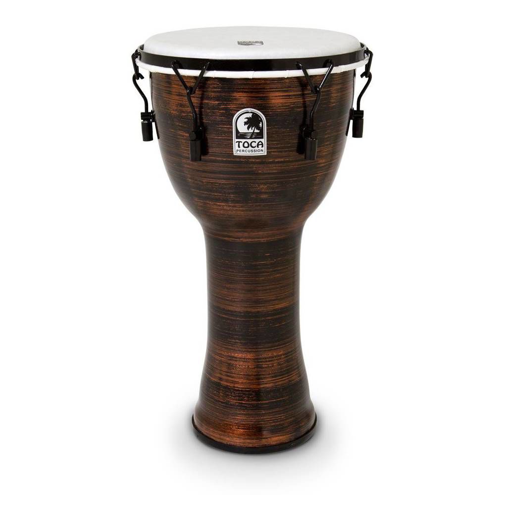 Toca Freestyle 2 Mechanically Tuned Djembe 12 Inch - Spun Copper