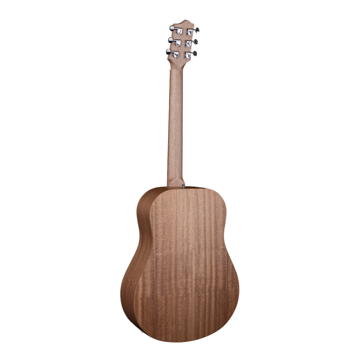 Pratley Stage acoustic guitar with pickup, layered silky oak top and solid Bunya back and sides, natural wood finish.