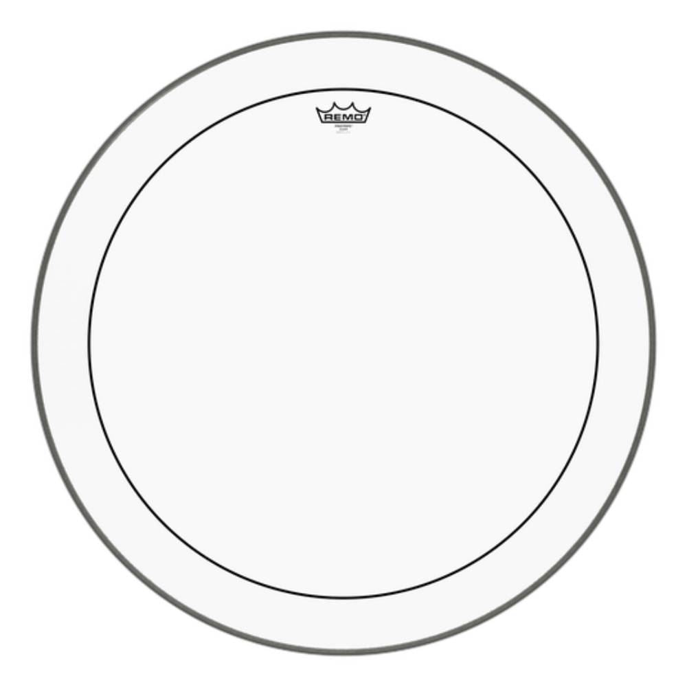 Remo PS-1328-00 Pinstripe Clear 28 Inch Bass Drumhead