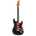 Patina PS-3-SGR SSS Paulownia Body, Roasted Maple Neck Nitro Finish - Sherwood Green