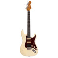 Patina PS-4-OW HSS Paulownia Body, Roasted Maple Neck, Nitro Finish - Olympic White
