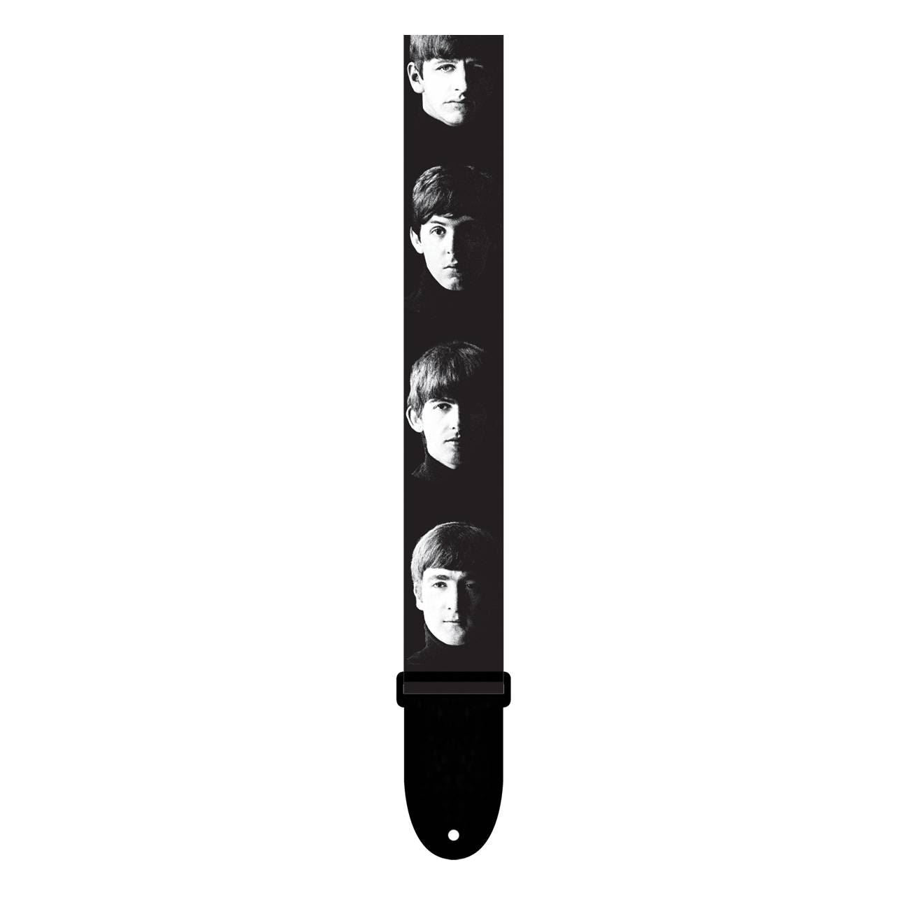 Perris PS6104 2 inch Polyester Band Faces Beatles Licensed Guitar Strap