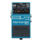 BOSS PS-6 Harmonist guitar effects pedal with controls and input/output jacks, designed for creating pitch harmony effects.