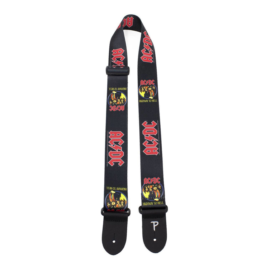 Perris 2 Inch Polyester AC/DC Licensed Guitar Strap