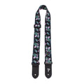 Perris 1.5 Polyester Maui & Sons 8170 Design Ukulele Strap with Leather ends