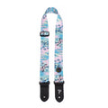 Perris 1.5 Polyester Maui & Sons 8171 Design Ukulele Strap with Leather ends