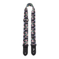 Perris 1.5 Polyester Maui & Sons 8173 Design Ukulele Strap with Leather ends