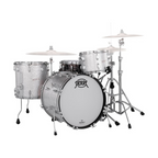 Pearl Limited Edition 75th Anniversary President Series Deluxe 20/12/14 3pc Drum Shell Pack - Silver Sparkle