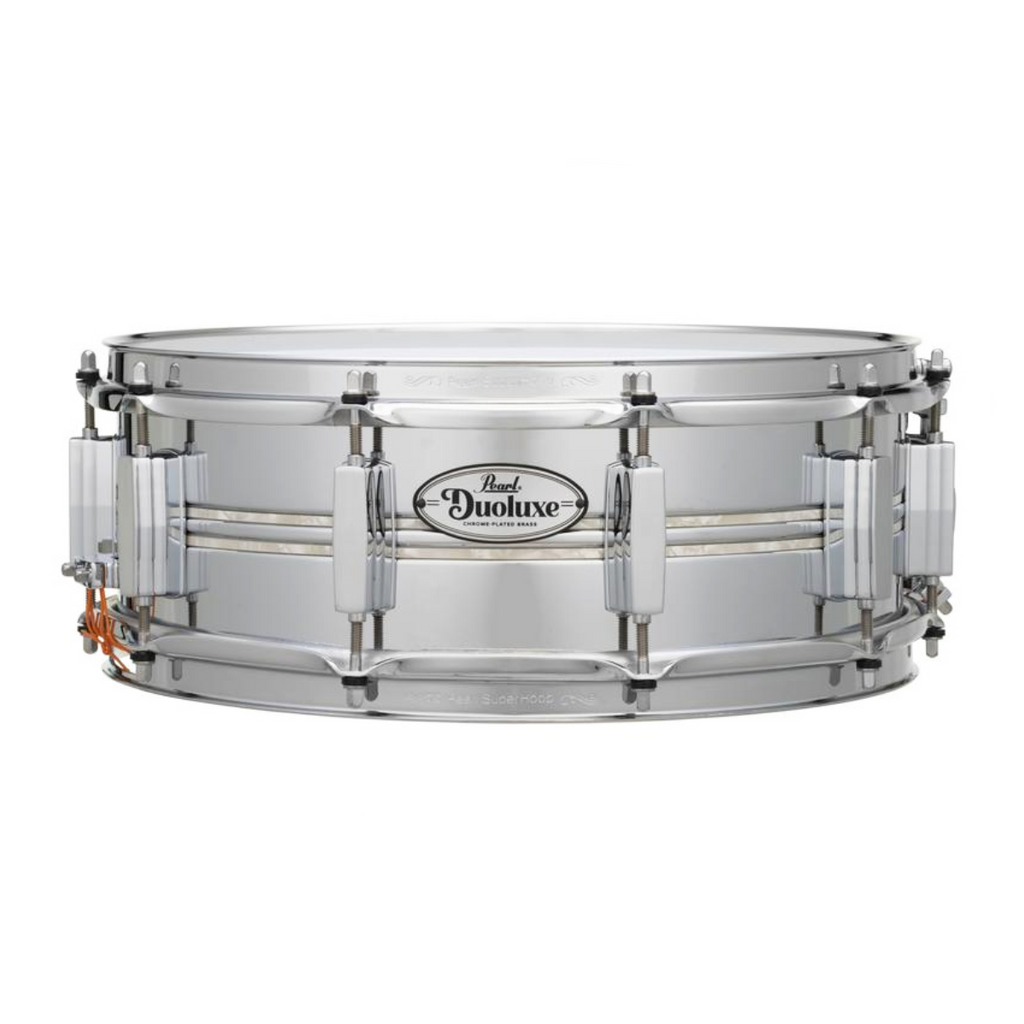 Pearl Duoluxe 14x5 Snare Drum - Brass