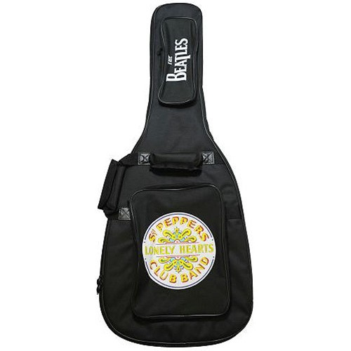 Perris Licensed Electric Guitar Gig Bag for The Beatles Sgt. Pepper, durable case with padded interior for guitar protection