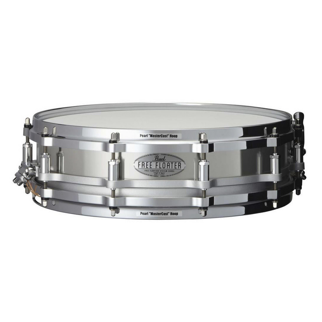 Pearl Free Floating Stainless Steel 14 x 3.5 Snare Drum