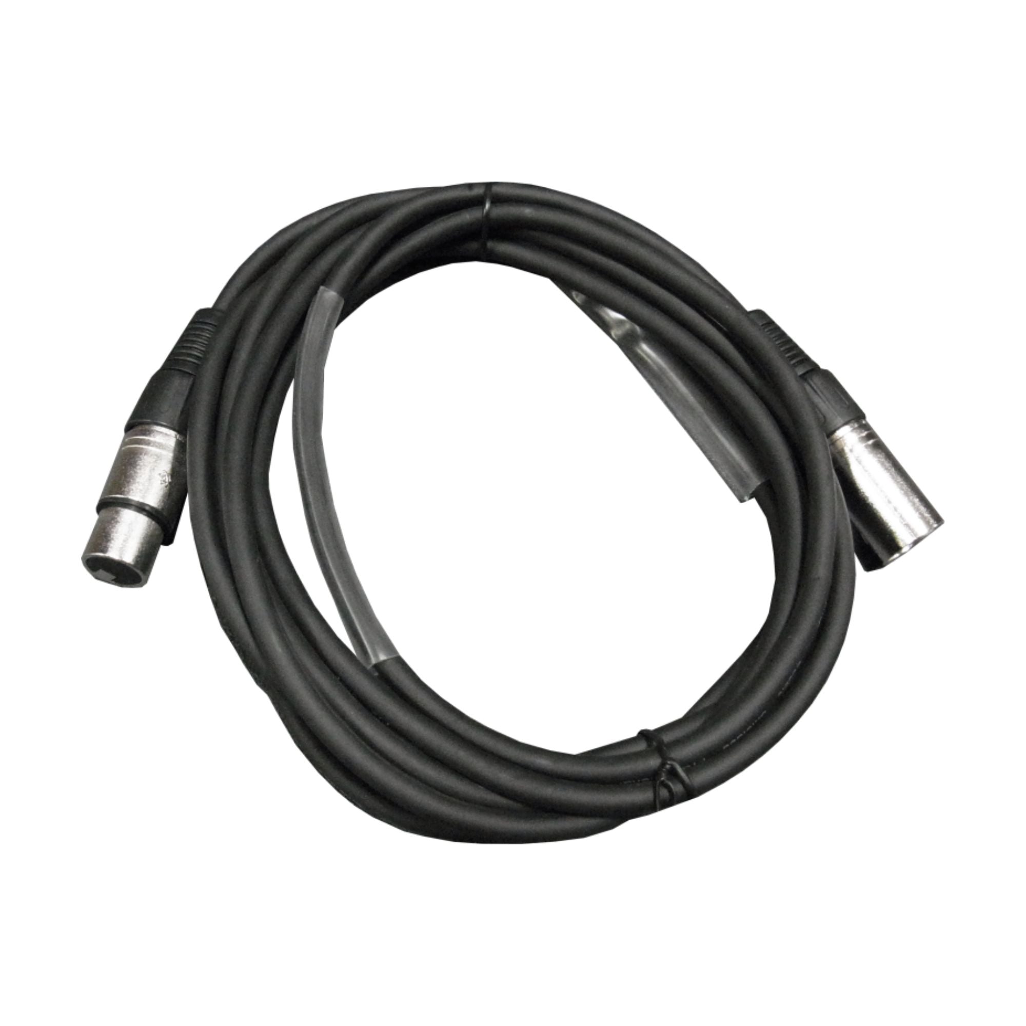 ShowPro PSHDMX203 DMX 3m 5-pin cable for lighting setups, with connectors visible on a black background.