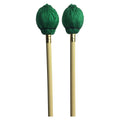 Dovey Soft Vibraphone / Marimba Mallet - Green Yarn / Rattan