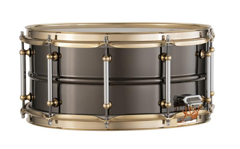 Pearl Snare Sensitone Ltd Ed. 14X6.5 Black Nickel Over Brass