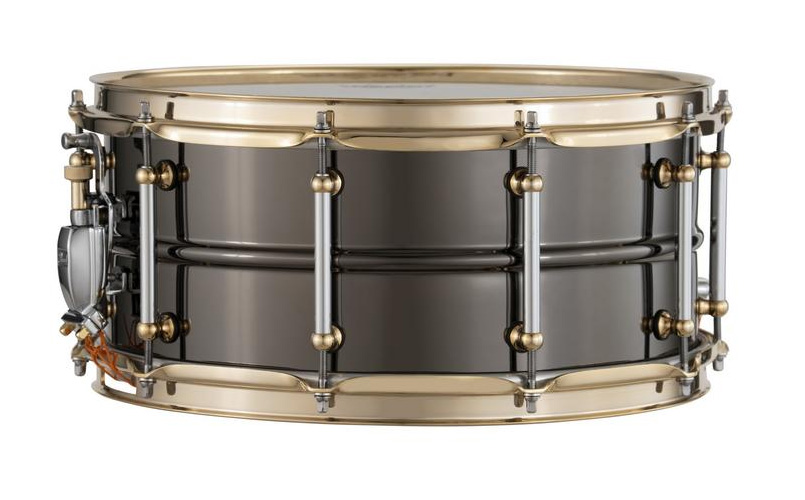 Pearl Snare Sensitone Ltd Ed. 14X6.5 Black Nickel Over Brass
