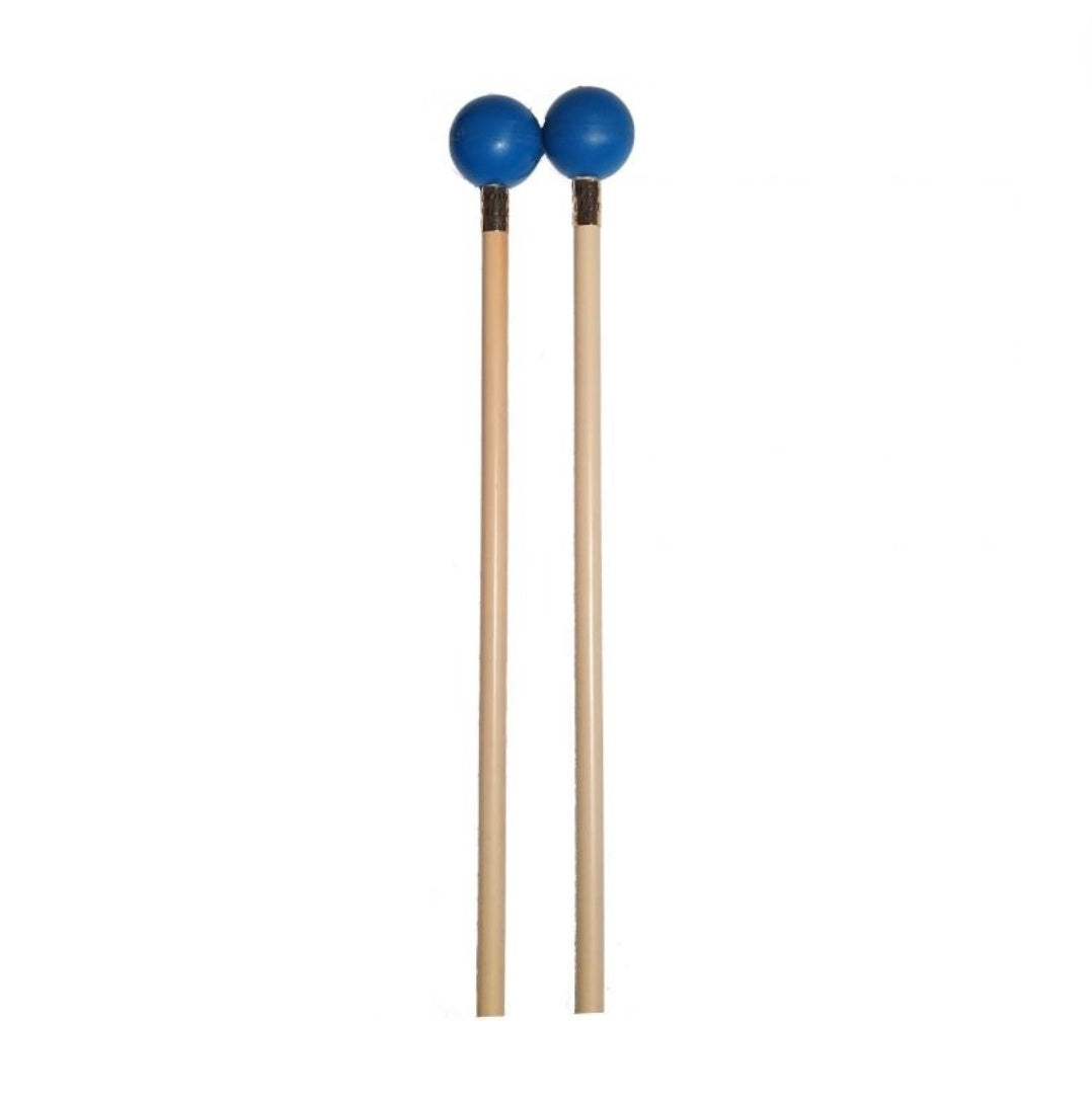 Dovey Hard Xylophone / Glockenspiel Mallet - Blue / Rattan
