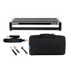 Pedaltrain Classic 1 effects pedalboard with soft carrying case, compact and portable for guitar pedal setups.