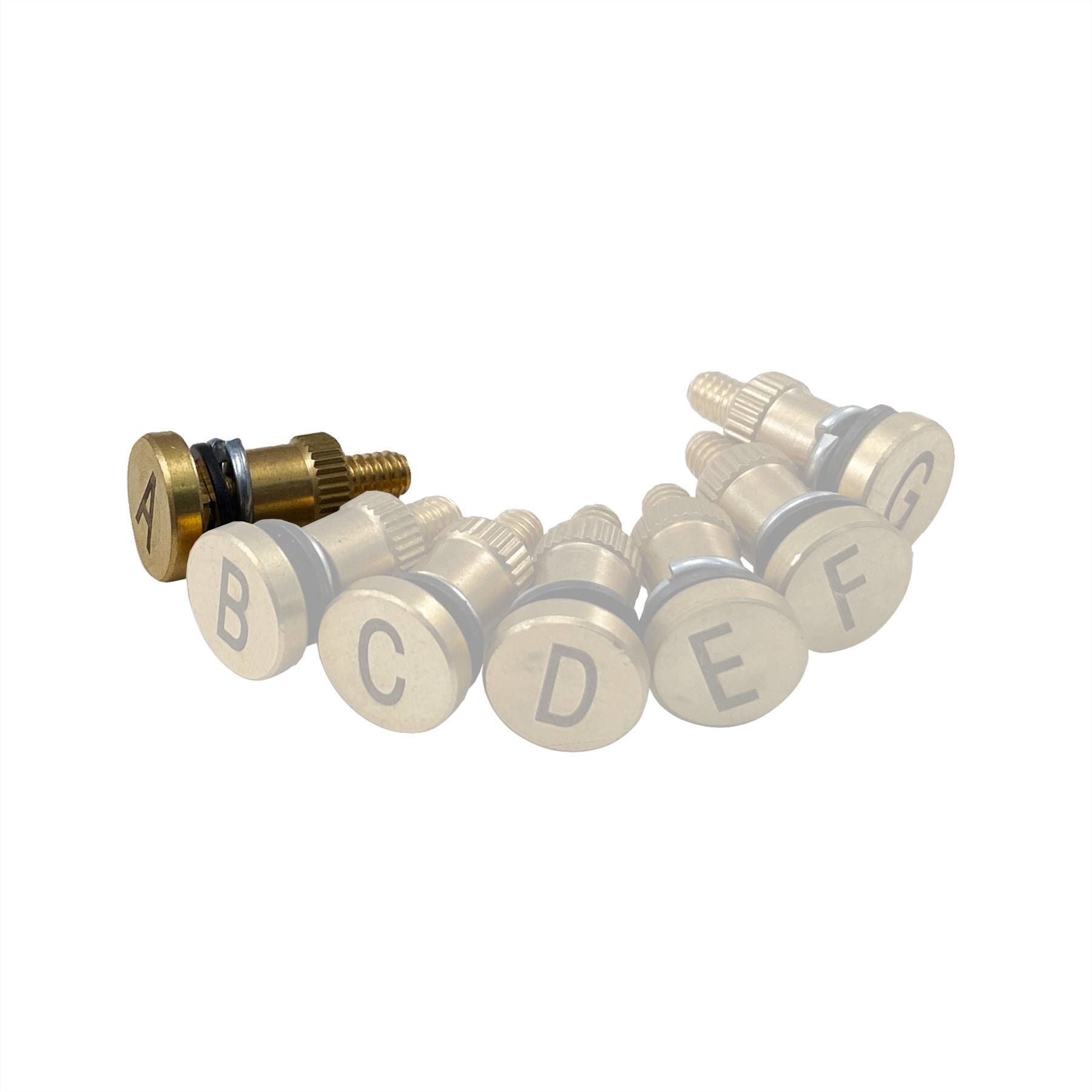 Ludwig Brass Timpani Tuning Gauge Letter A Screw Assembly