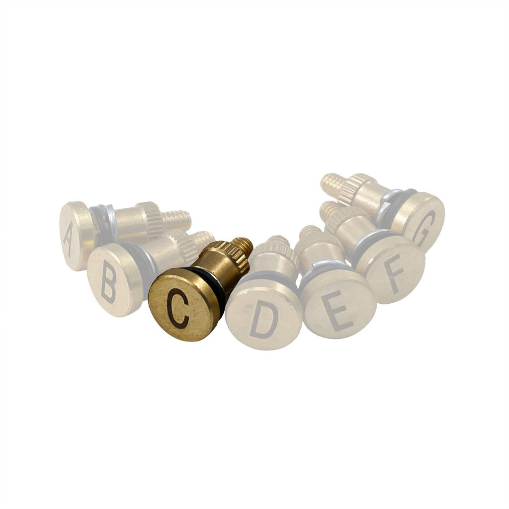 Ludwig Brass Timpani Tuning Gauge Letter C Screw Assembly