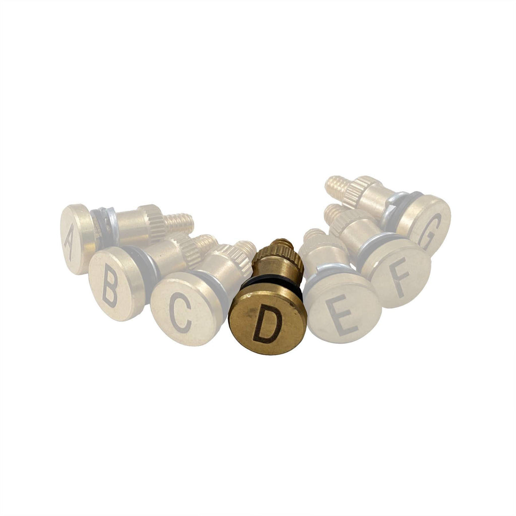 Ludwig Brass Timpani Tuning Gauge Letter D Screw Assembly
