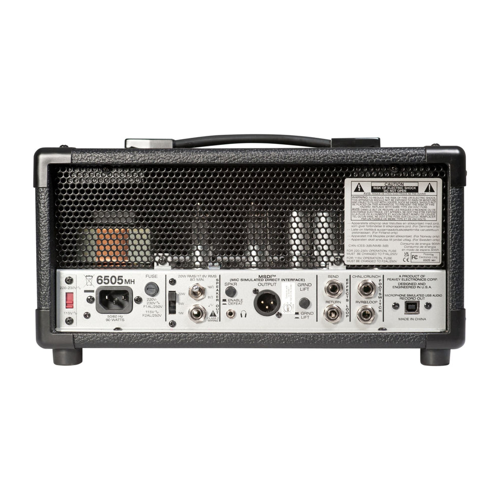 Peavey 6505 Series 6505MH Mini 20-Watt Metal Guitar Amplifier Head