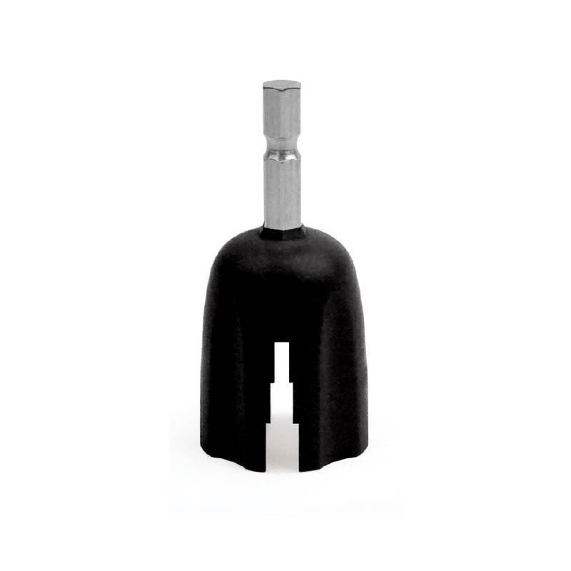 D'Addario Planet Waves drill bit peg winder for tuning guitar machine heads, featuring a compact ergonomic design.