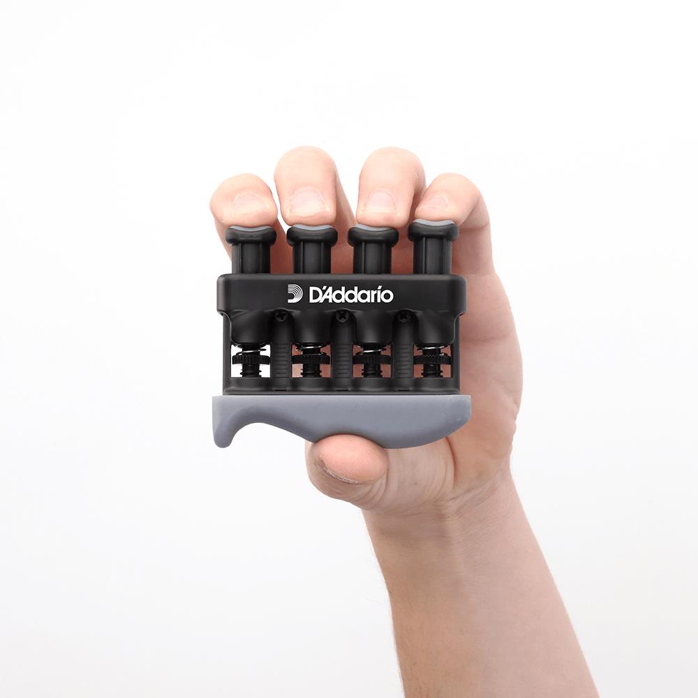 Planet Waves VariGrip Hand Exerciser for guitar players, featuring adjustable resistance and ergonomic design.