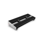 D'Addario XPnd Core Pedalboard effects pedalboard with multiple effect slots and power supply options for guitar effects setup.